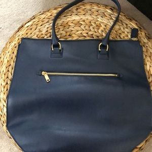 J crew leather bag